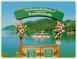 Zillenschifffahrt am Fuschlsee