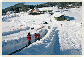 Skifahren im Salzkammergut